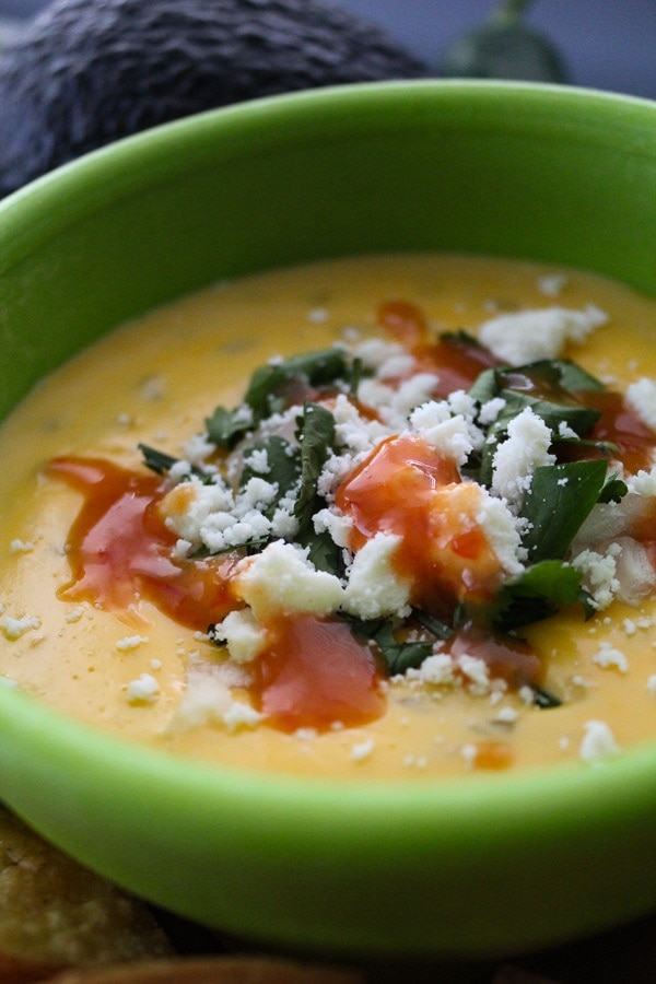 torchys tacos queso with cilantro and queso fresco
