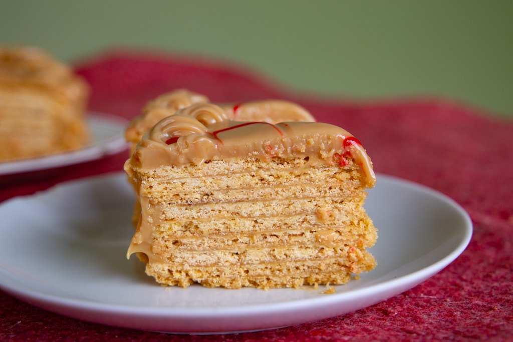 slice of Torta Chilena Costa Rica